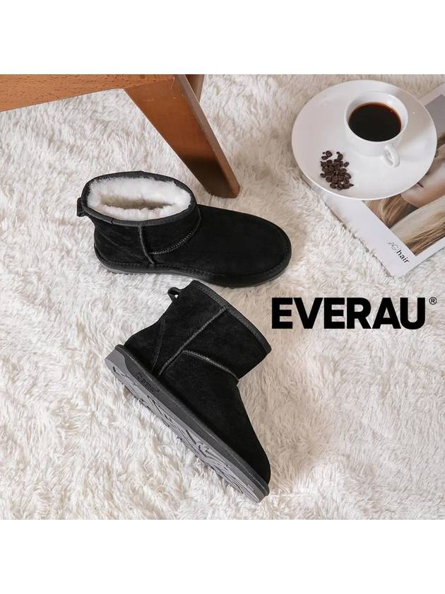 에버에이유 미니 클래식 스웨이드 부츠 BLACK EA3132 발란