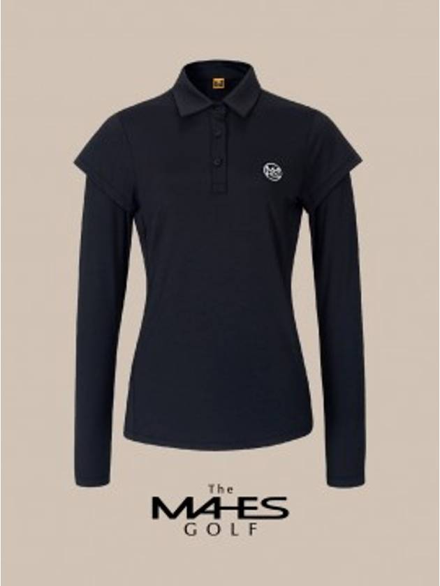 23FW 마헤스 여성 긴팔 티셔츠 오렌지라벨 숄더업 카라티셔츠 GT60494