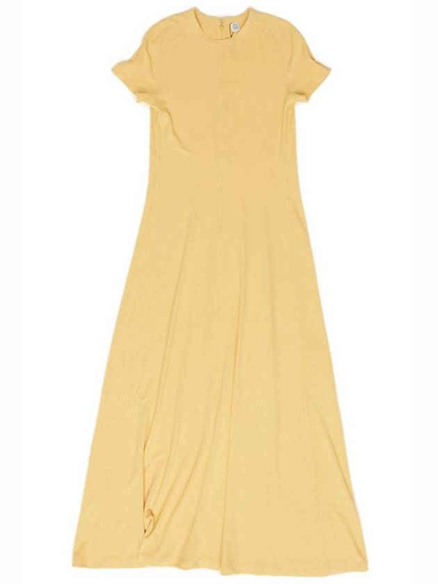 Toteme 플루이드 크루넥 저지 드레스