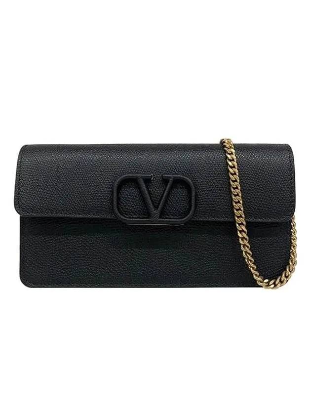 발렌티노 P0S93 RQR 0NO 체인 지갑 클러치백 VALENTINO