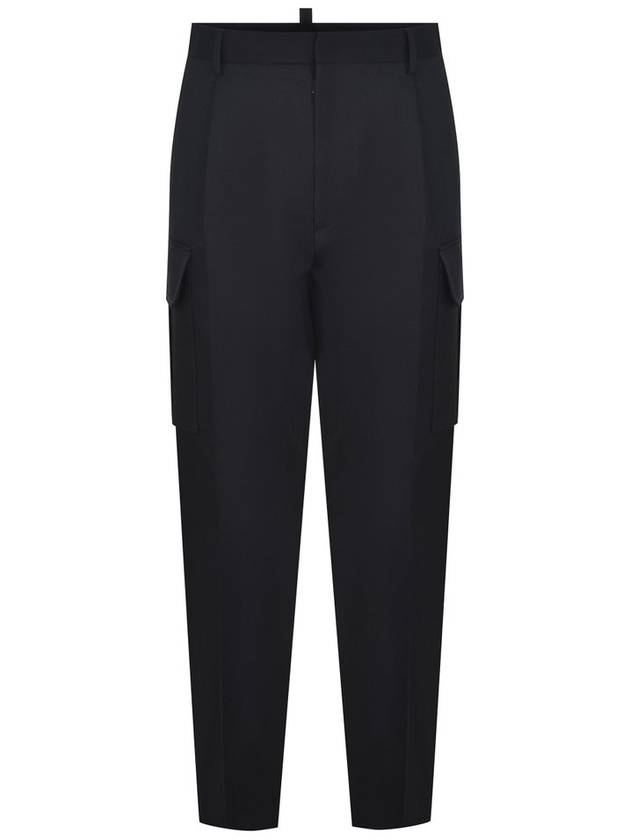 Dsquared2 로고 플라크 팬츠