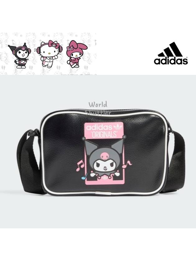 24SS 아디다스 산리오 쿠로미 미니크로스백