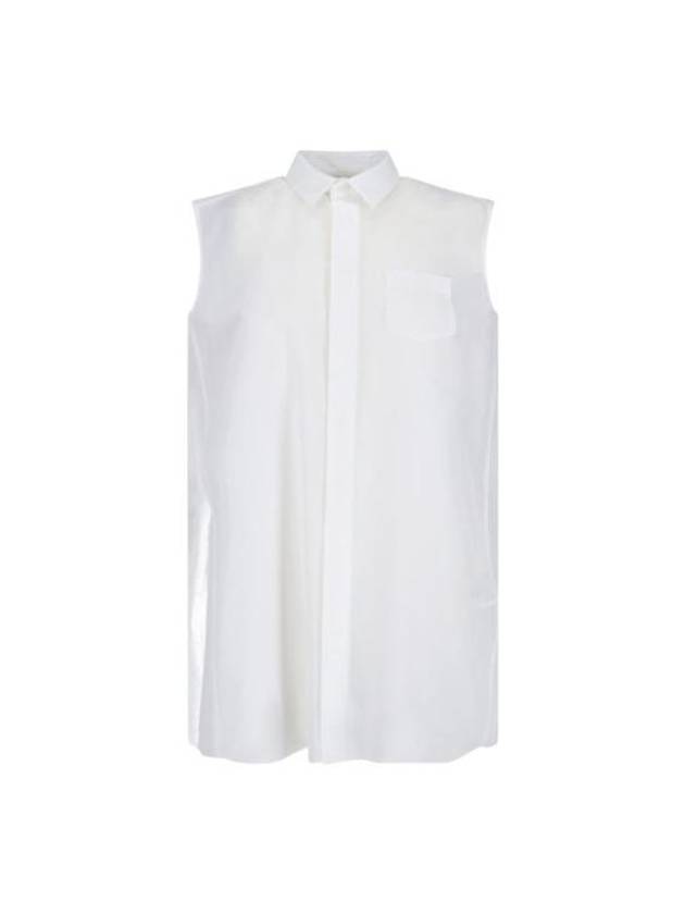 24SS 사카이 미디 원피스 24 07218151 WHITE