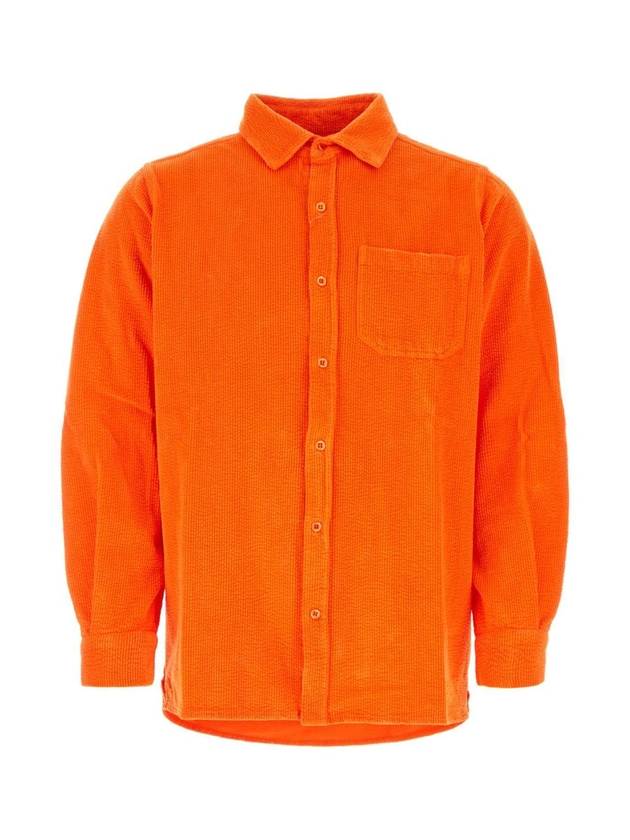 ERL ERL06B002 ORANGE 오렌지 코듀로이 셔츠
