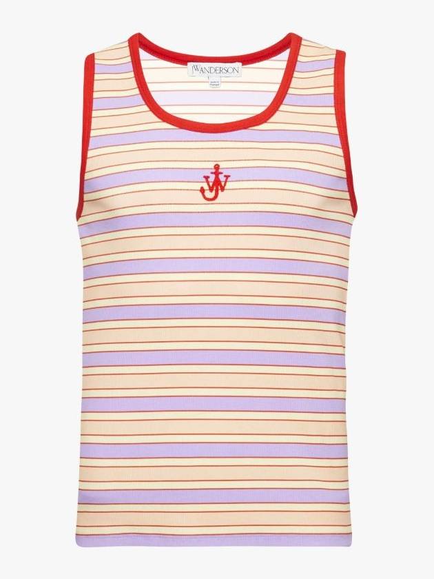 JW Anderson CONTRAST TRIM STRIPED VEST