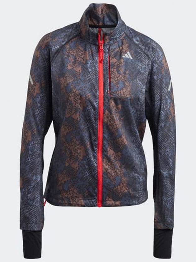 아디다스 여성 패스트 러닝 이터레이션 자켓 Legend Ink