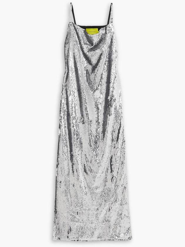 NB07 마르케스 알메이다 여성 원피스 Sequined tulle maxi dress 1647597348257270