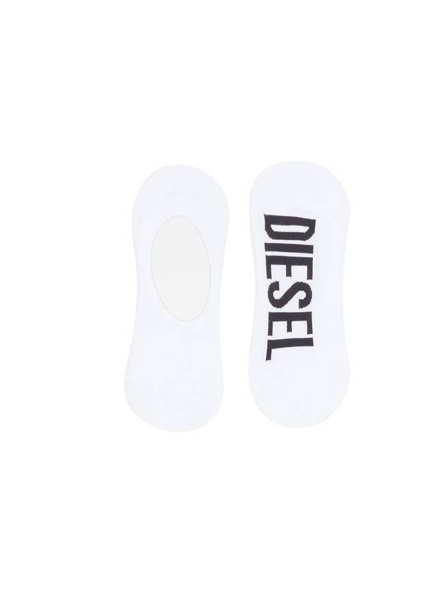 Diesel - Two-pack of invisible logo socks - Socks - Man - White