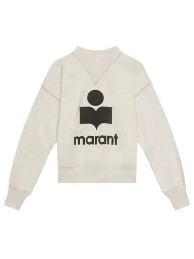W 이자벨 마랑 모비 로고 스웨트셔츠 에크루 카키 23SS W Isabel Marant Moby Logo Sweatshirt Ecru Khaki 23SS
