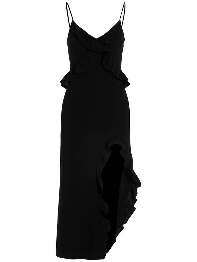 David Koma Ruffle detailed dress