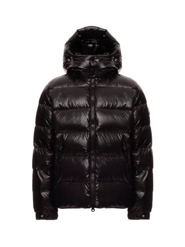 듀베티카 울리코 로고 후드 패딩 블랙