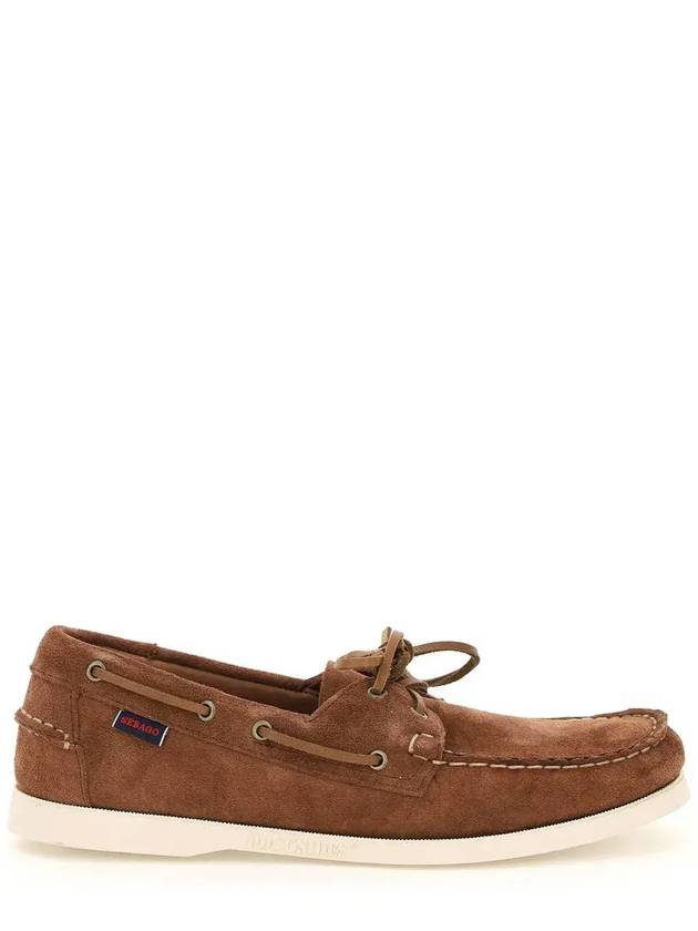 Sebago 레이스업 라운드 토 보트 슈즈 7111PTW_901