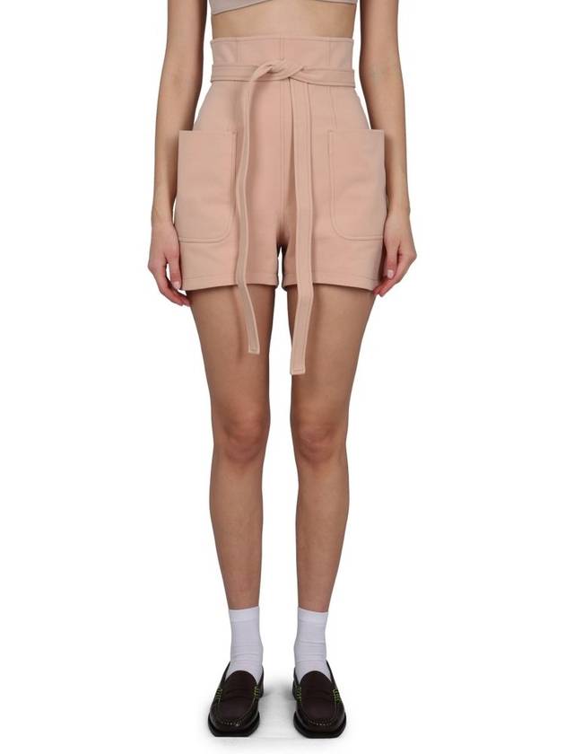 Philosophy Di Lorenzo Serafini 하이웨이스트 벨트 쇼츠