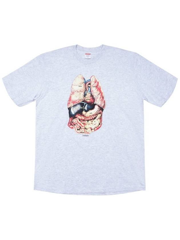 슈프림 것츠 반팔티셔츠 에쉬 그레이 Supreme guts ash gray tee