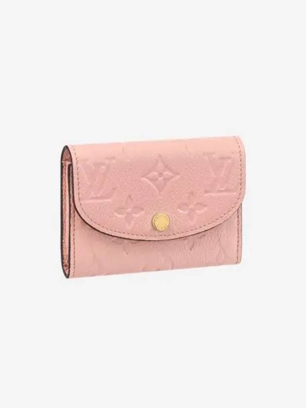 루이비통 로잘리 코인 퍼스 모노그램 앙프렝뜨 로즈 파우더 Louis Vuitton Rosalie Coin Purse Monogram Empreinte Rose Powder