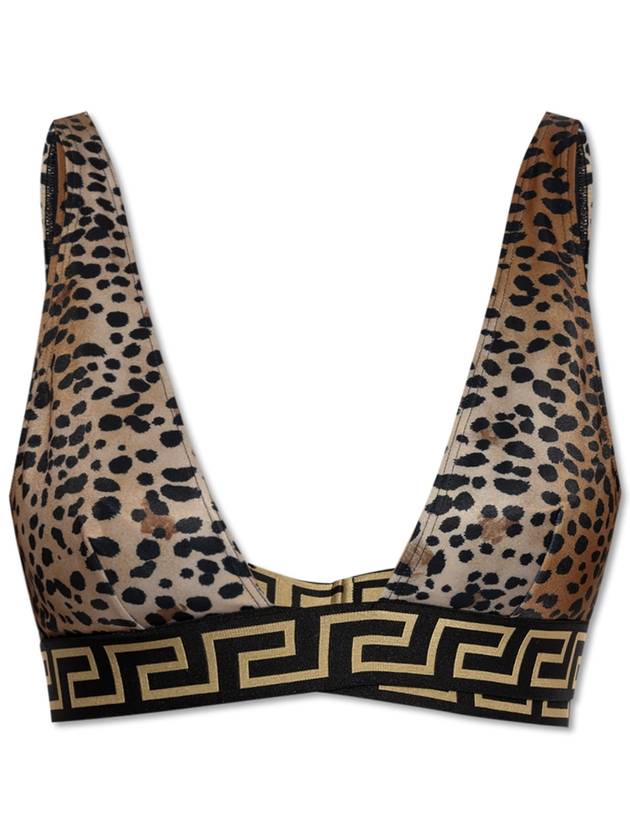 Versace Bikini Top  Women's  Beige