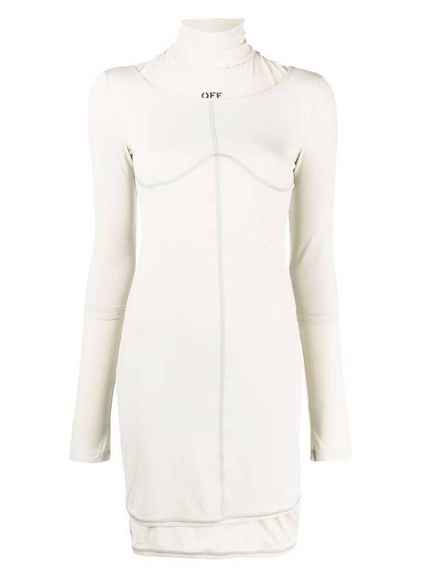 오프화이트 니랭스 미디원피스