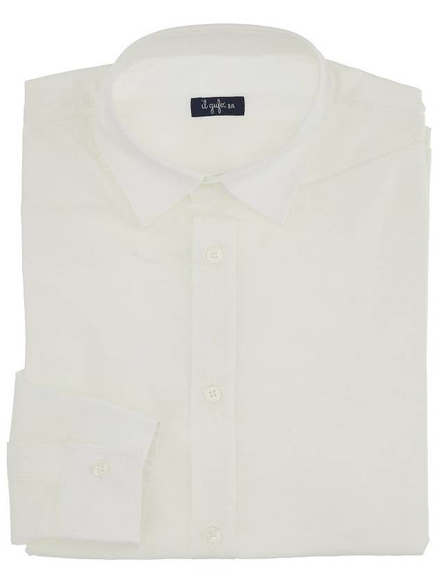 IL GUFO Stretch poplin shirt