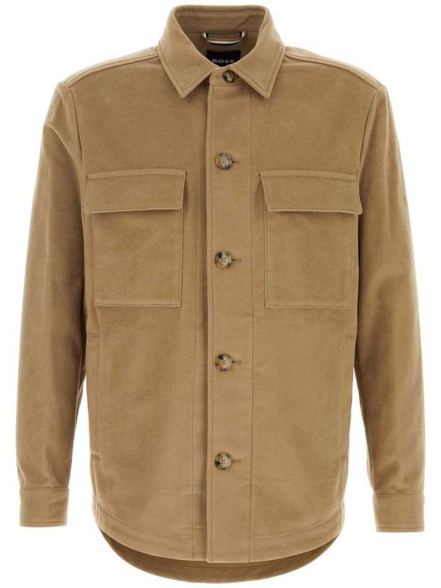 24FW BOSS Cappuccio 코튼 셔츠 50521772 282