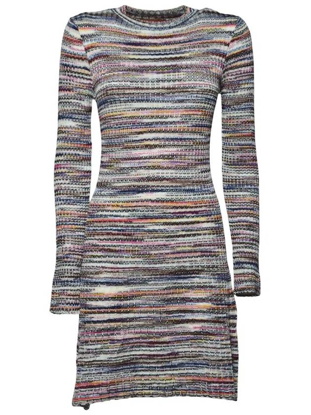 Missoni 골지 슬럽 미니 드레스