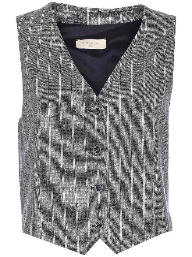 Circolo 1901 Striped Vest