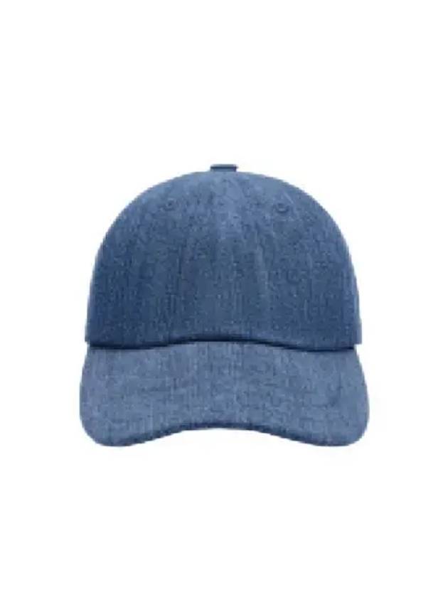 자크뮈스 라 카스케트 자크뮈스 시그니쳐 베이스볼 캡 블루 Jacquemus La Casquette Jacquemus Signature Baseball Cap Blue