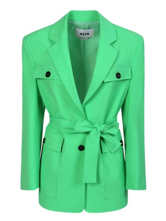 23SS 엠에스지엠 아우터 3441MDG14 237200 36 Green