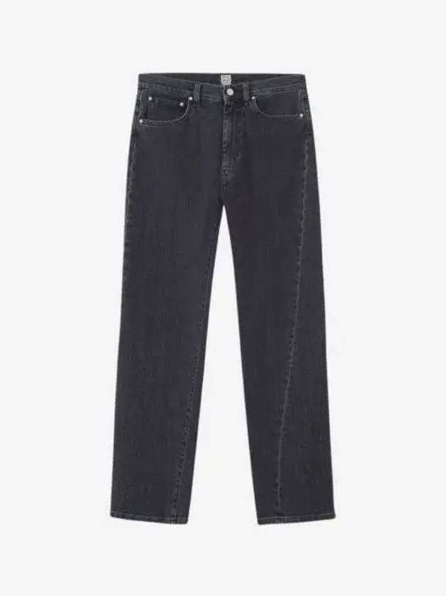 W 토템 트위스트 심 데님 그레이 W Toteme Twisted Seam Denim Grey