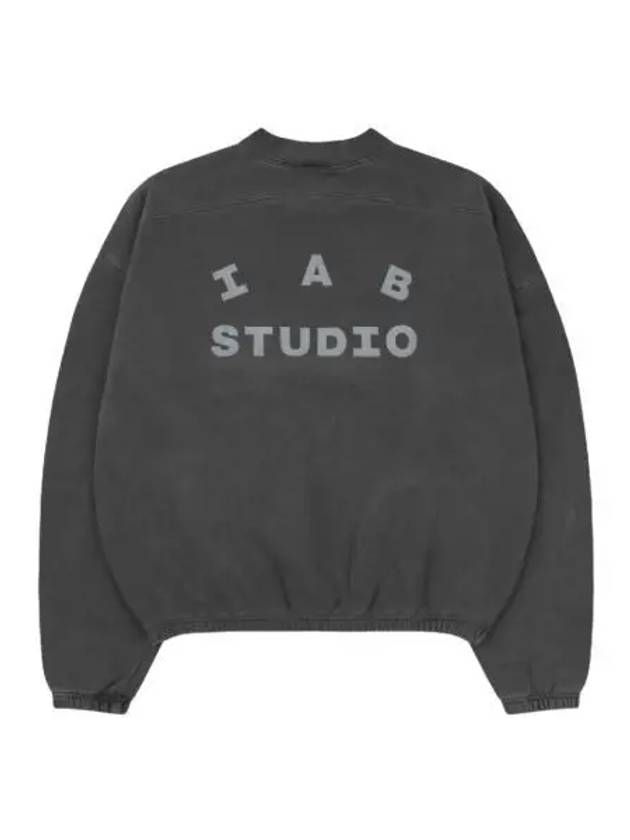 아이앱 스튜디오 피그먼트 크루넥 블랙 IAB Studio Pigment Crewneck Black