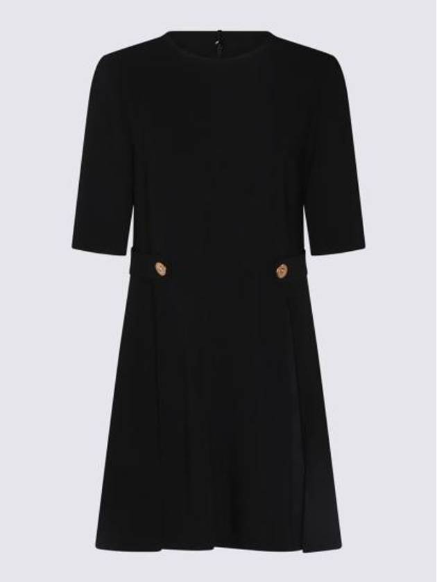 24FW 베르사체 숏 원피스 10155091A005241B000 Black