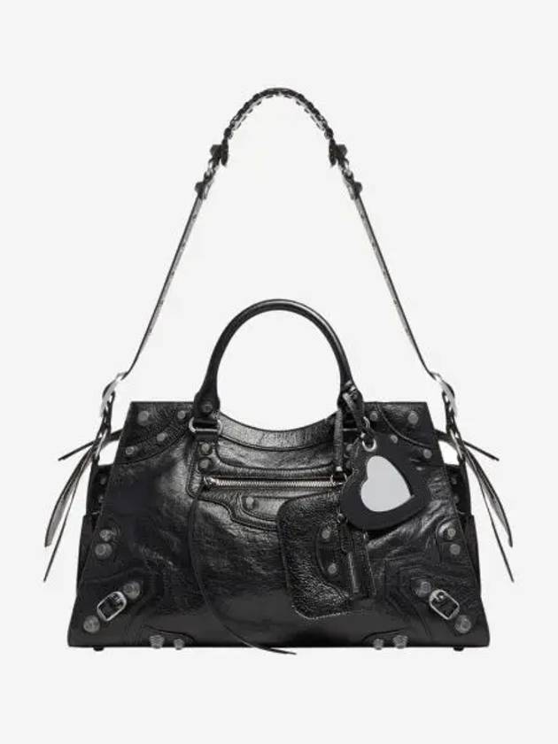 발렌시아가 네오 카골 시티 핸드백 블랙 Balenciaga Neo Cagole City Handbag Black