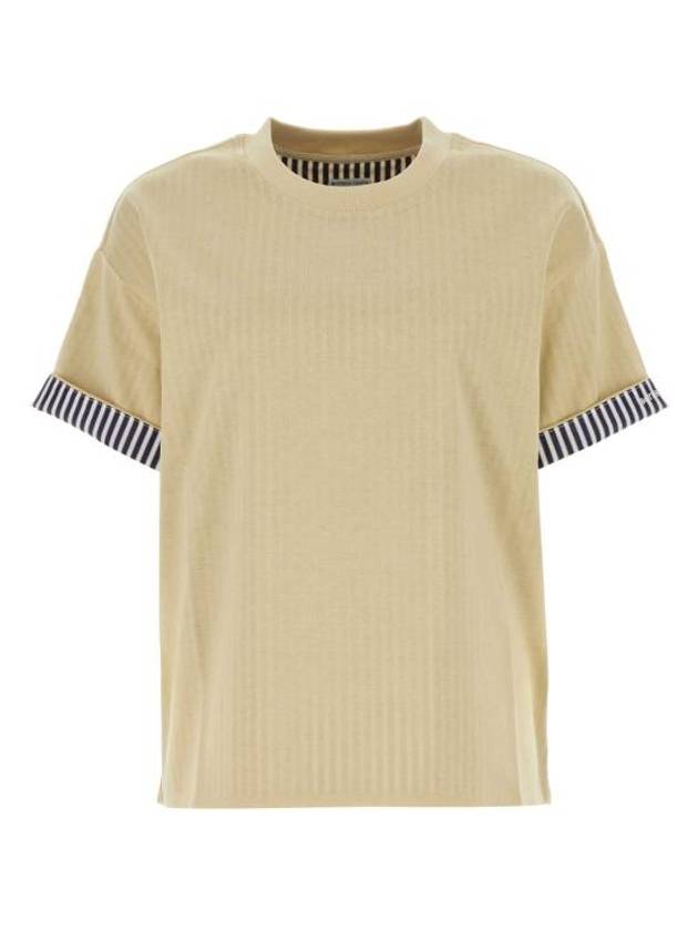 보테가베네타 코튼 반팔 티셔츠 옐로우