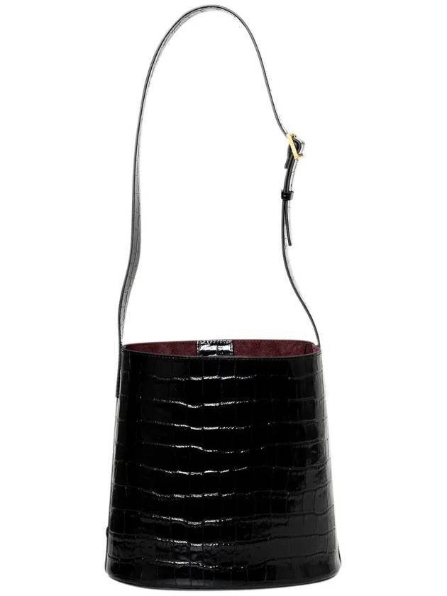 Manu Atelier Nova 버킷 로고 디테일 숄더백 2024303_BLACK