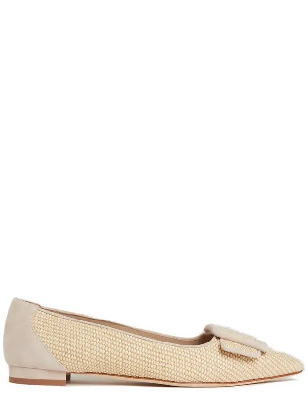 마놀로 블라닉 뾰족한 발가락 슬립온 플랫 슈즈 4241962_0001