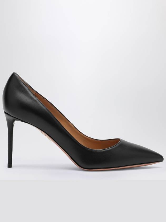 Aquazzura Black leather decollete