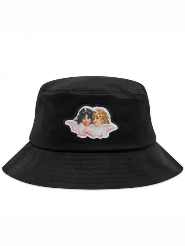 Fiorucci Icon Angels Bucket Hat Black