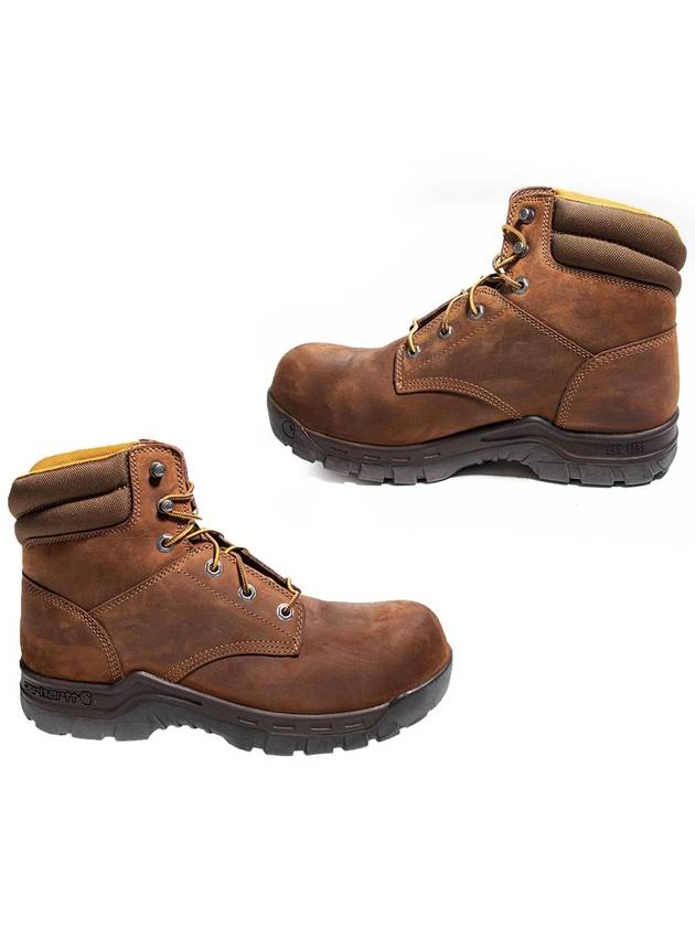 칼하트 남성 러기드 플렉스 워크 부츠 안전화 신발 미디움 Light Brown