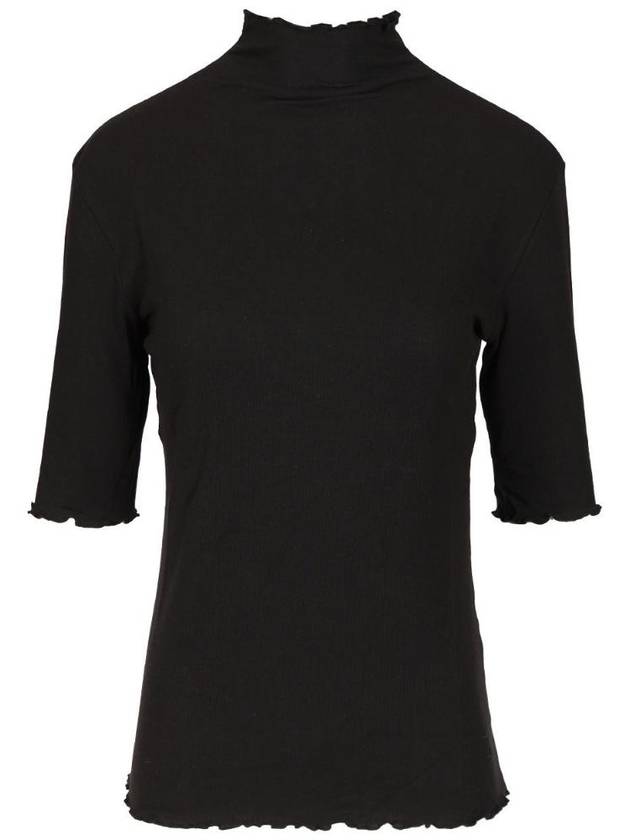 NB19 필리파케이 여성 티셔츠 Ribbed turtleneck T shirt