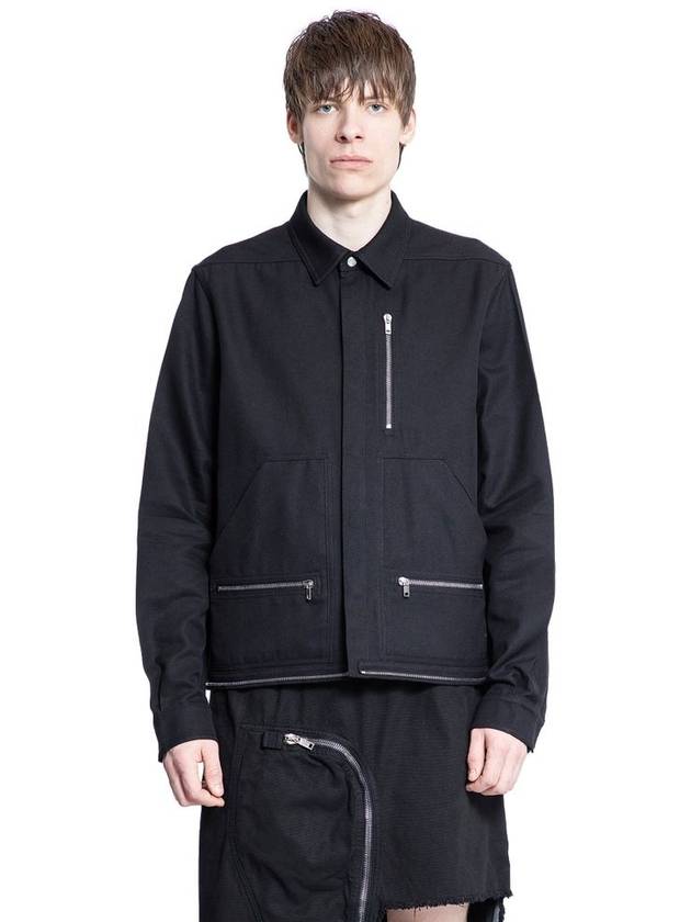 RICK OWENS MAN BLACK SHIRTS