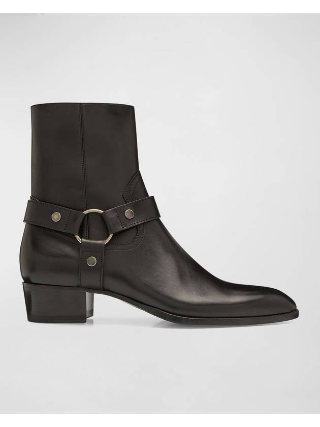 남성용 와이어트 40 하네스 바이커 부츠 Mens Wyatt 40 Harness Biker Boots