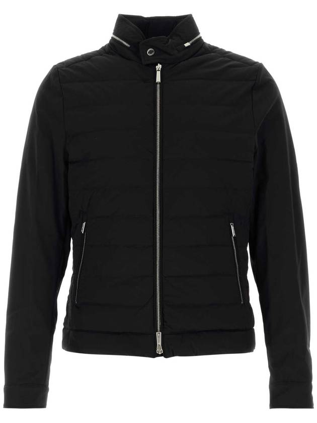 24FW MOORER 블랙 nylon blend Filippo 다운 자켓 FILIPPOKN NERO