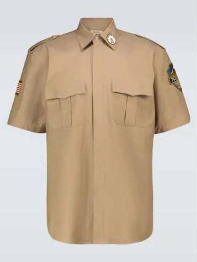 NB04 Phipps 남성 셔츠 Forest Guardian short sleeved shirt