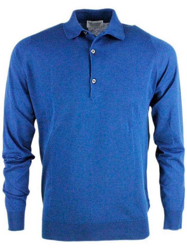 John Smedley Cotton long sleeves polo