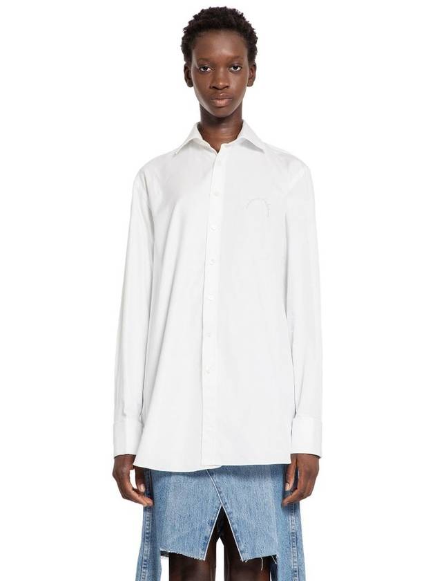 E. L.V. DENIM WOMAN WHITE SHIRTS