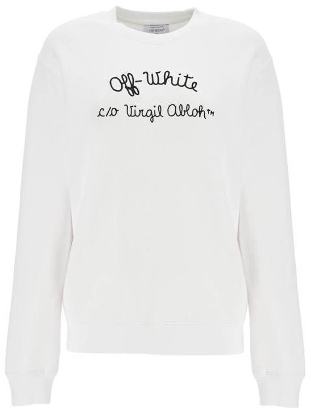 24FW 오프화이트 스웨터 OWBA055F24FLE004 0110