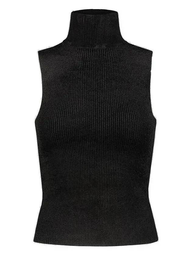 Alexandre Vauthier 리브 니트 탑 233KTO19621757224_BLACK