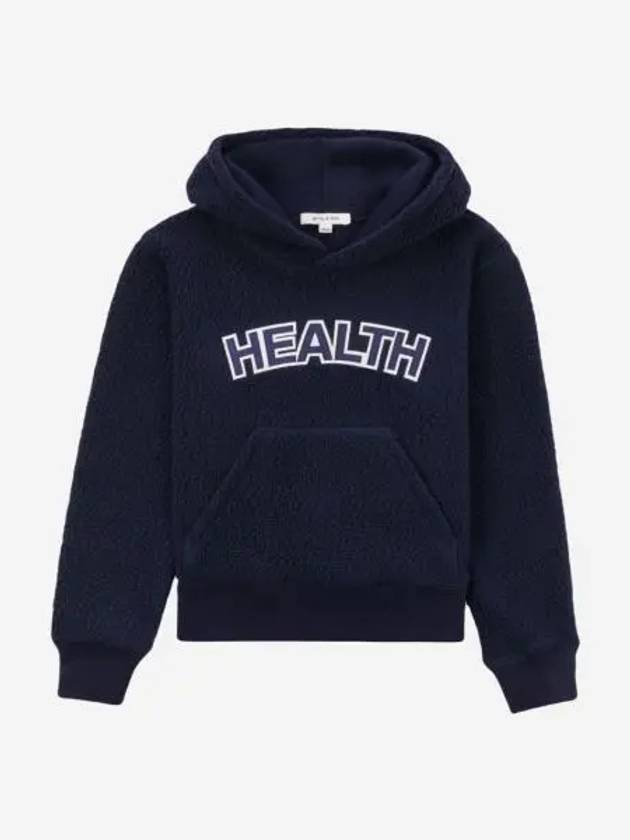 스포티 앤 리치 셰르파 헬스 후드 네이비 Sporty & Rich Sherpa Health Hoodie Navy