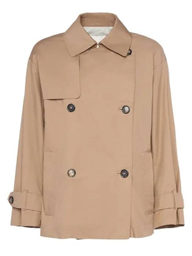 25SS S 막스마라 DROP PROOF 숏 트렌치 자켓 ZENO 004