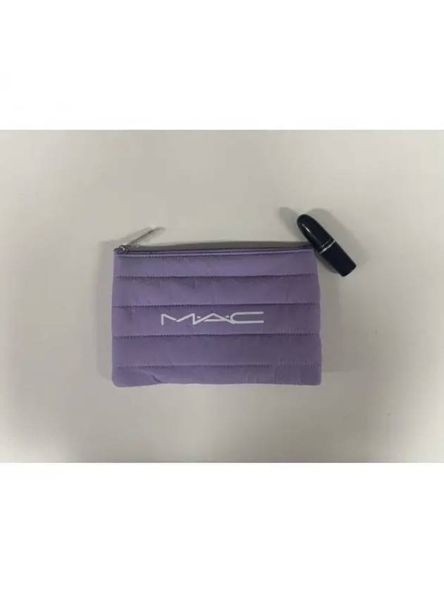 맥 MAC 패딩 파우치 연보라