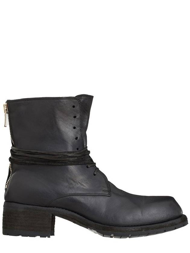 귀디 레이스 앵클 부츠